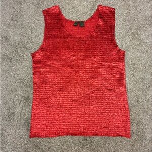 Sere Nade Red Textured Top